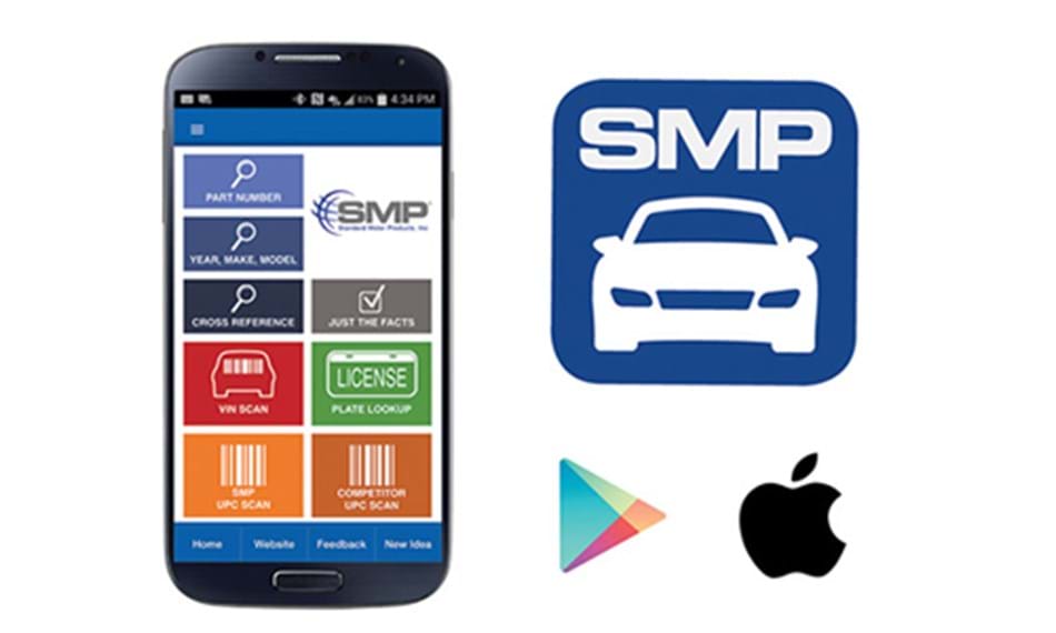 Standard Motor Products Releases SMP Parts App 2.0