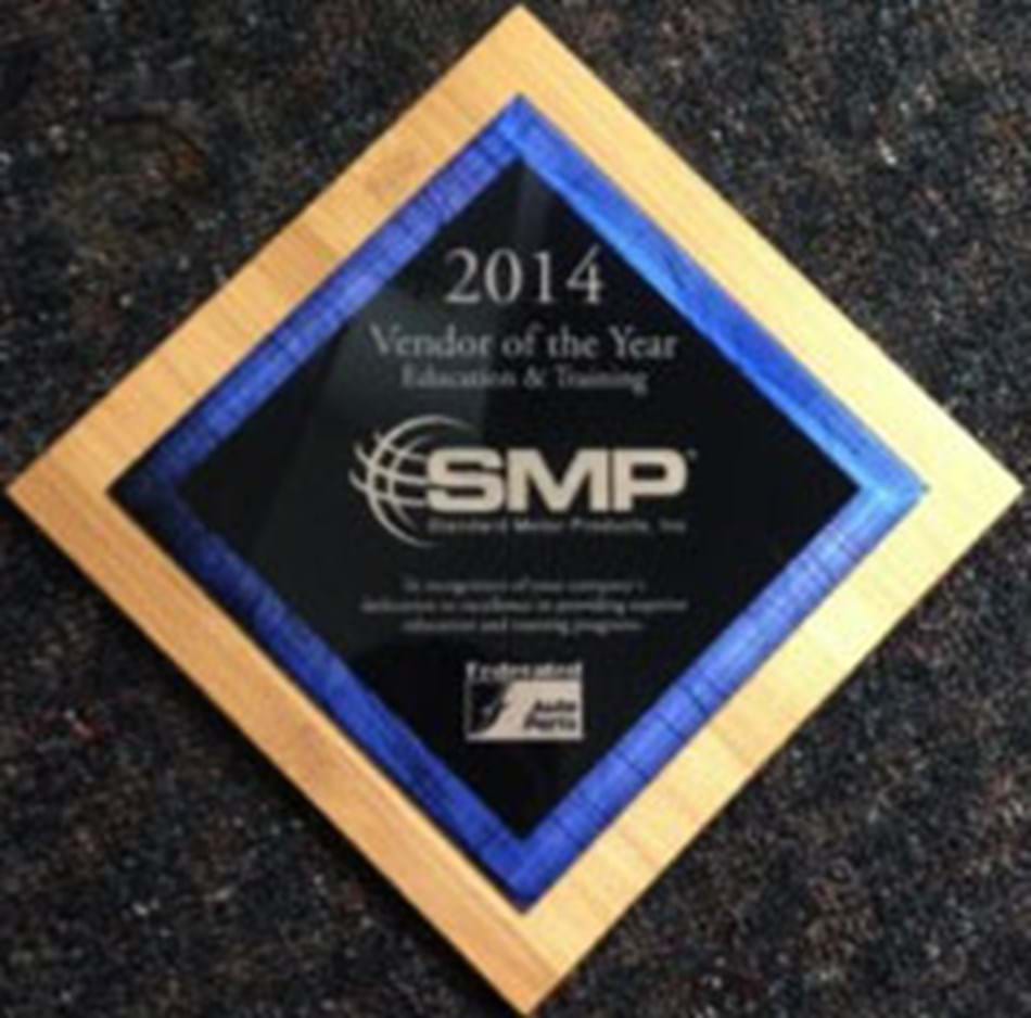 SMP Wins Training Vendor of the Year Award