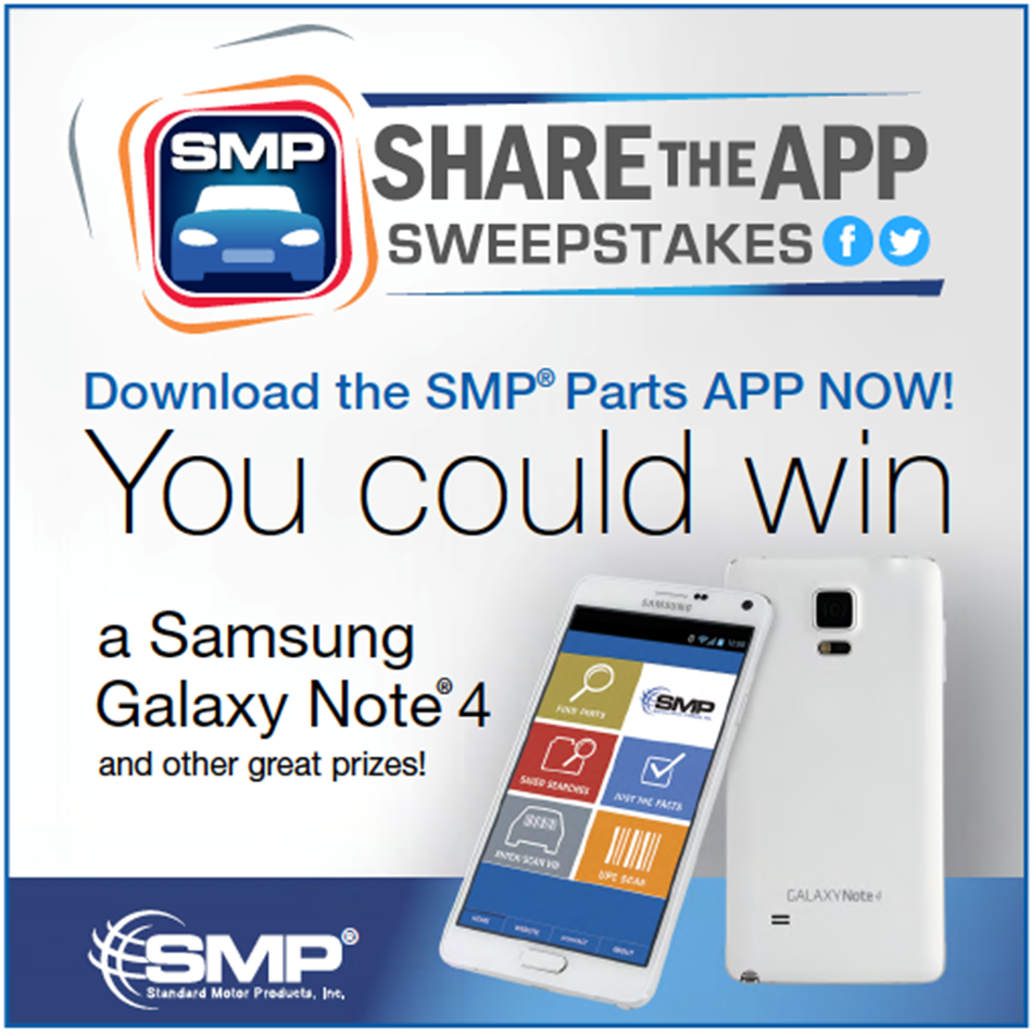 SMP Launches ‘Share the App Sweepstakes’